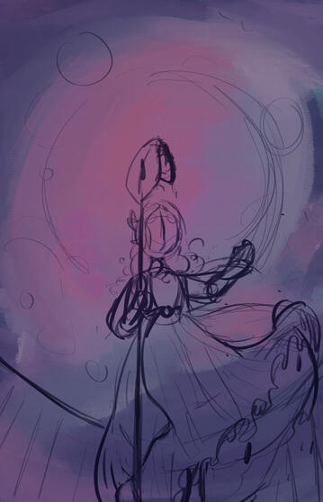 Background + Sketch